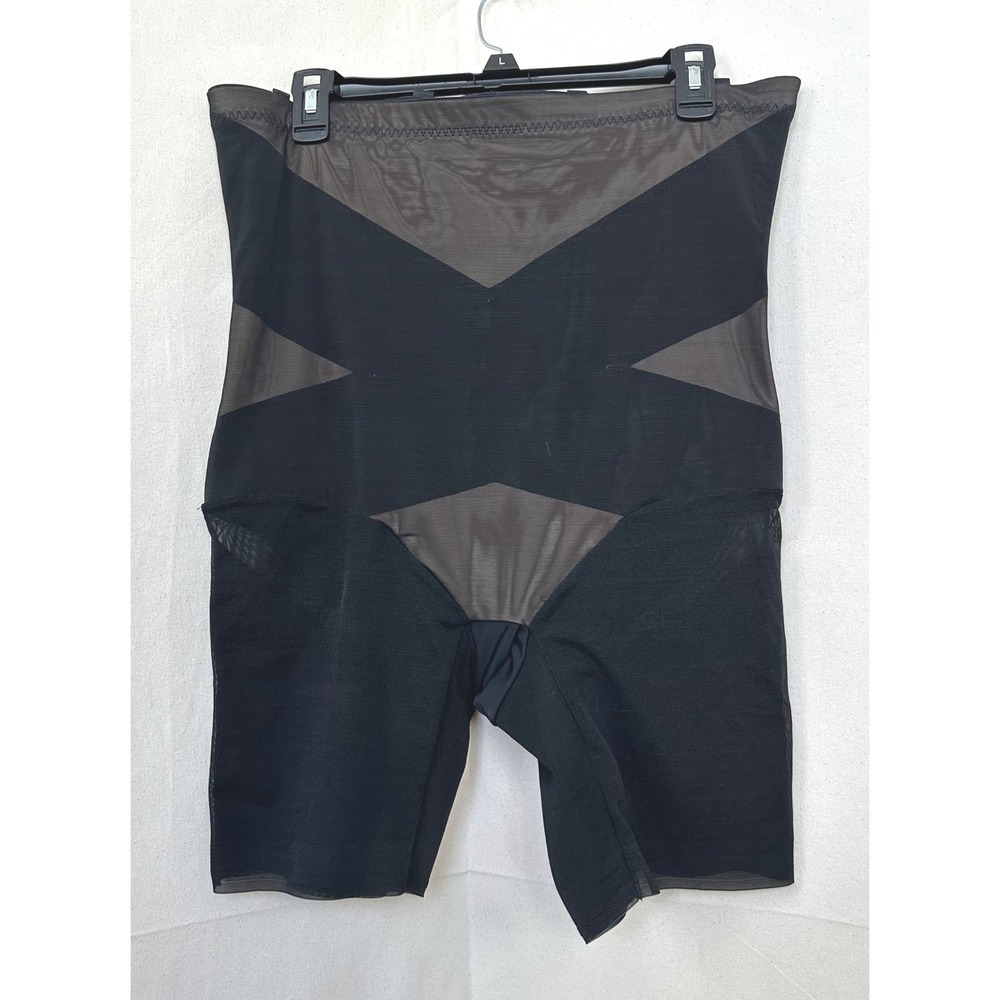 Honeylove SuperPower Short Black High Waisted Shapewear Sculptwear Plus Size 3XL